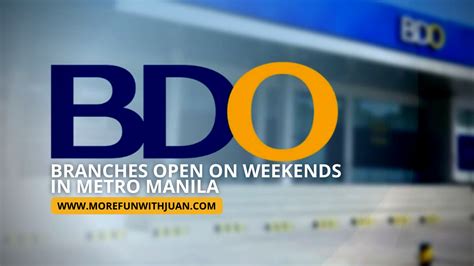 bdo open now
